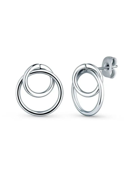 Orecchini Vuch Minimalist in acciaio Kista Silver donna