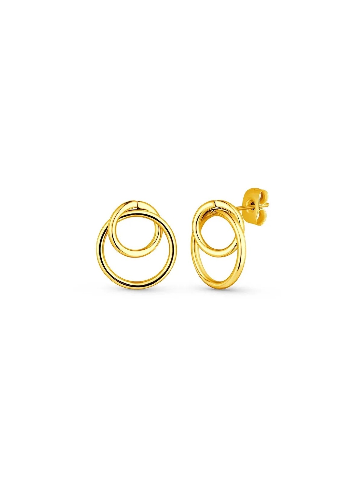 Orecchini minimalisti placcati oro Vuch Kista Gold donna