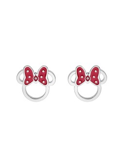 Disney Deliziosi orecchini in acciaio Minnie Mouse E600191NRL.CS donna