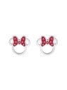 Disney Deliziosi orecchini in acciaio Minnie Mouse E600191NRL.CS donna