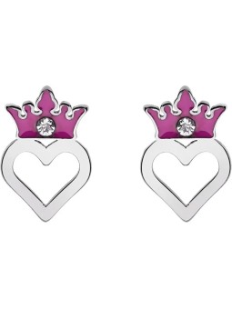 Disney Orecchini coordinati in acciaio Princess E600187RWL.CS donna