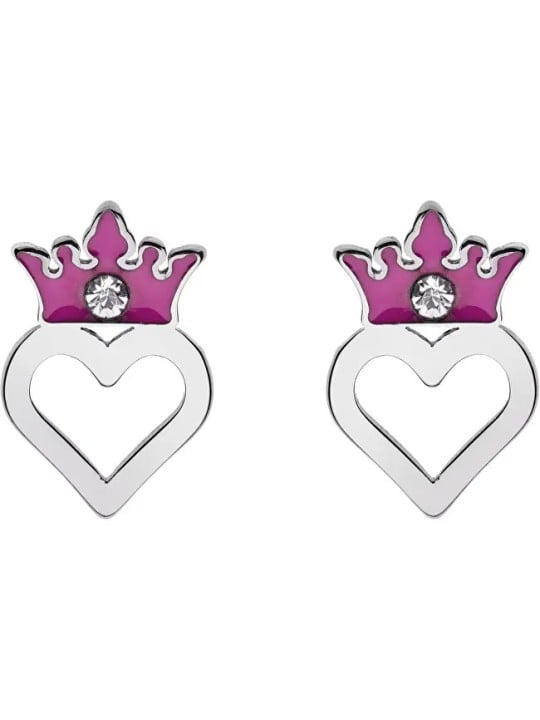 Disney Orecchini coordinati in acciaio Princess E600187RWL.CS donna