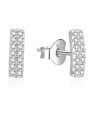 Beneto Orecchini in argento scintillanti con zirconi AGUP2314L donna
