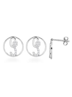 Silver Cat Orecchini in argento Paraple Center in edizione limitata per il 30° anniversario SC531 donna