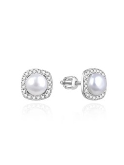 Agato Eleganti orecchini in argento con perle AGUP3550PS donna