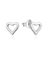 Agato Orecchini in argento pregiato Cuori AGUP3460 donna