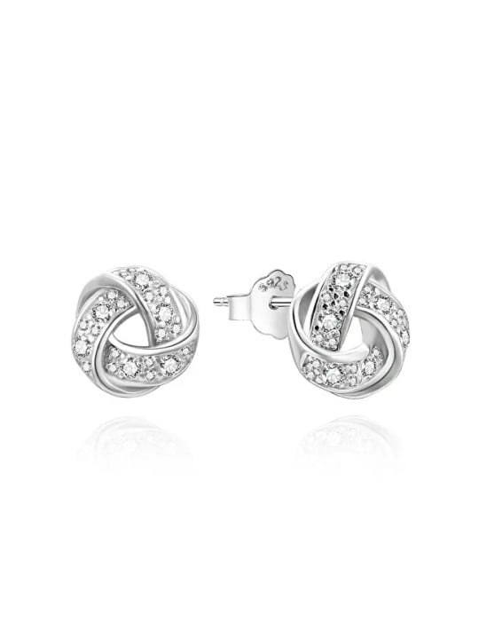 Agato Orecchini moda in argento con zirconi AGUP3515 donna