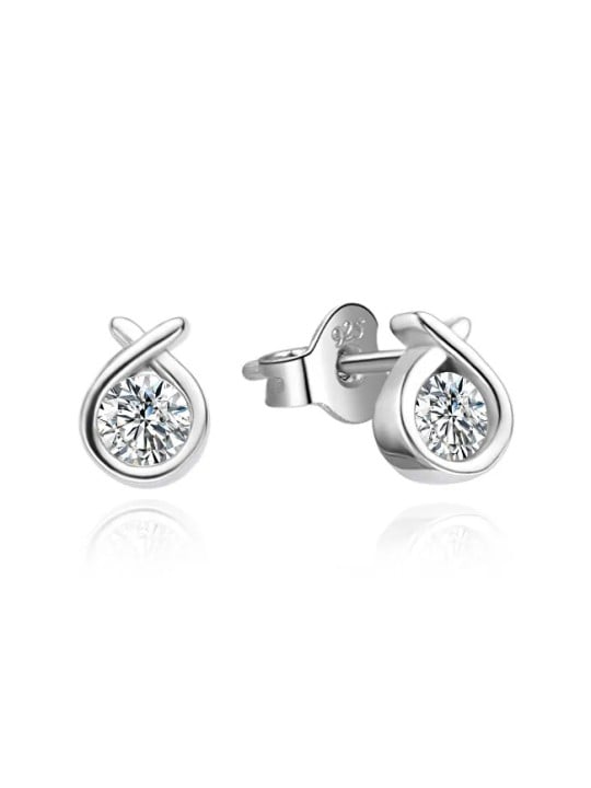 Agato Eleganti orecchini in argento con zircone AGUP3536 donna
