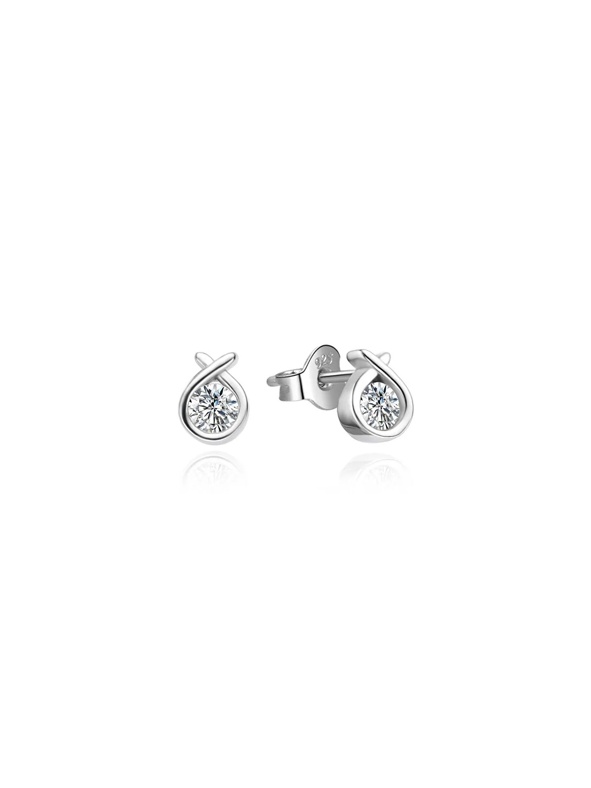 Agato Eleganti orecchini in argento con zircone AGUP3536 donna