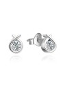 Agato Eleganti orecchini in argento con zircone AGUP3536 donna