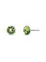 CRYSTalp Orecchini popolari con cristalli verdi Tubby Mini 4200.PER.R donna