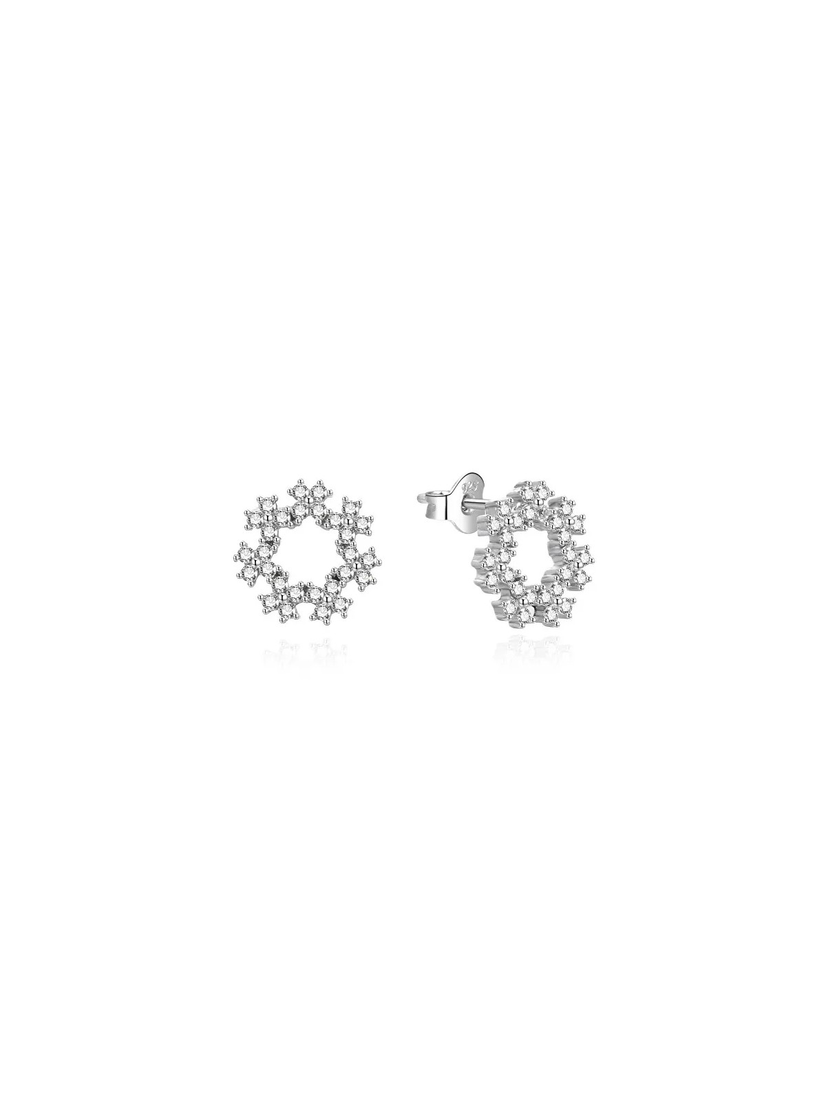 Agato Orecchini in argento con zirconi trasparenti AGUP3482 donna
