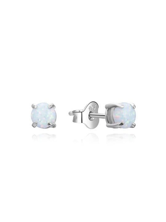 Agato Orecchini in argento con opale sintetico AGUP3489 donna