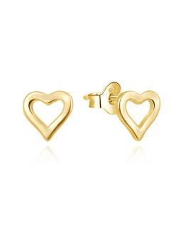 Agato Orecchini placcati oro fino Cuori AGUP3460-G donna