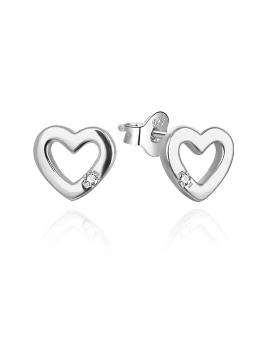Agato Delicati orecchini in argento Cuori AGUP3461 donna