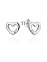 Agato Delicati orecchini in argento Cuori AGUP3461 donna