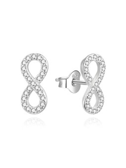 Agato Orecchini in argento senza tempo Infinity AGUP3462 donna