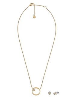 Skagen Set di gioielli romantici placcati in oro Kariana SKJB1014SET donna