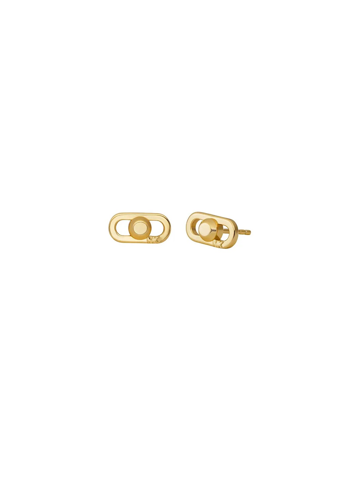 Michael Kors Orecchini a bottone placcato in oro MKC171200710 donna