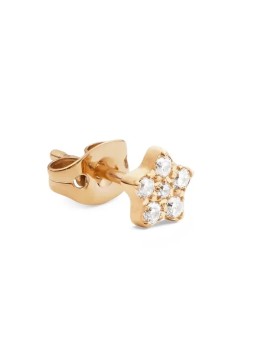 Daniel Wellington Orecchino singolo placcato oro Stella con cristalli DW00400864 donna