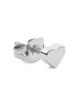 Daniel Wellington Orecchino singolo in acciaio a forma di cuore DW00400877 donna