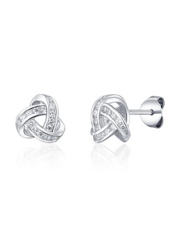 JVD Orecchini in argento con zirconi SVLE1615XH2BI00 donna