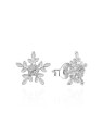 Orecchini Agato Bellissimi in argento Fiocchi di neve AGT-E013PW donna
