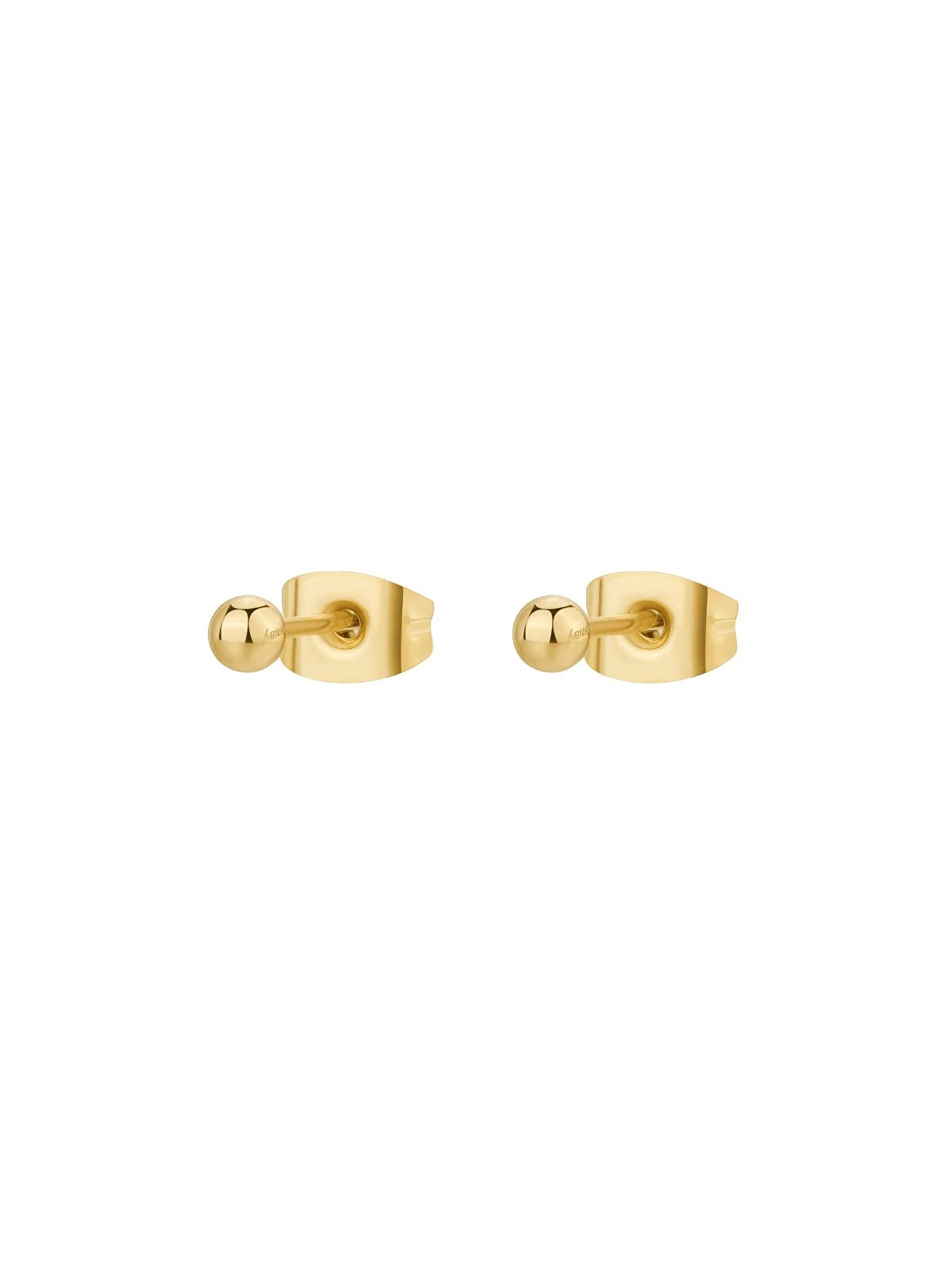 Brosway Orecchini minimalisti placcati oro Essential BNL11 - Diametro: 0.6 cm donna