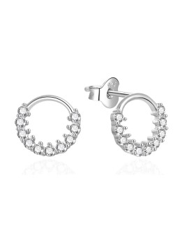Agato Deliziosi orecchini in argento con zirconi AGT-E038PW donna