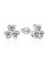 Agato Orecchini a trifoglio in argento scintillante AGT-E063SW donna