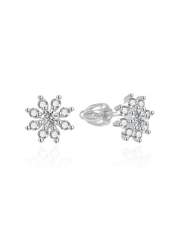 Agato Orecchini in argento scintillante con zirconi AGT-E071SW donna