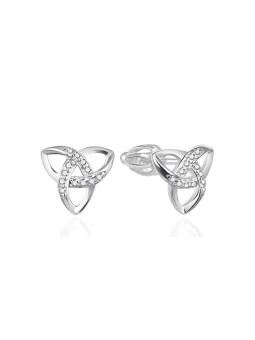 Agato Eleganti orecchini in argento con zirconi AGT-E117SW donna