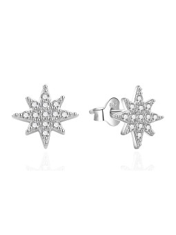 Agato Orecchini in argento scintillanti Stars AGT-E127PW donna