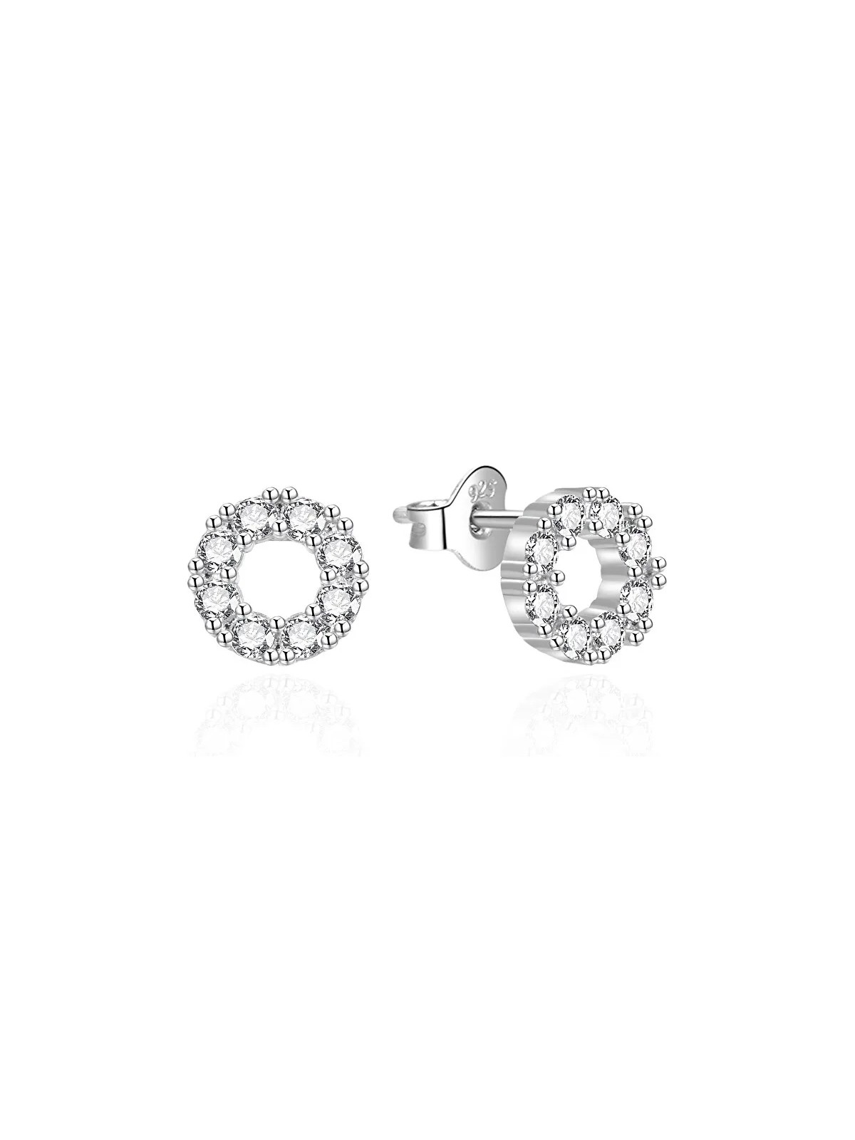 Agato Eleganti orecchini in argento con zirconi AGT-E020PW donna