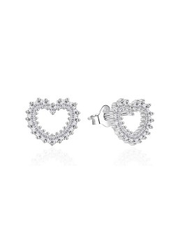 Agato Orecchini a cuore scintillanti AGT-E153PW donna