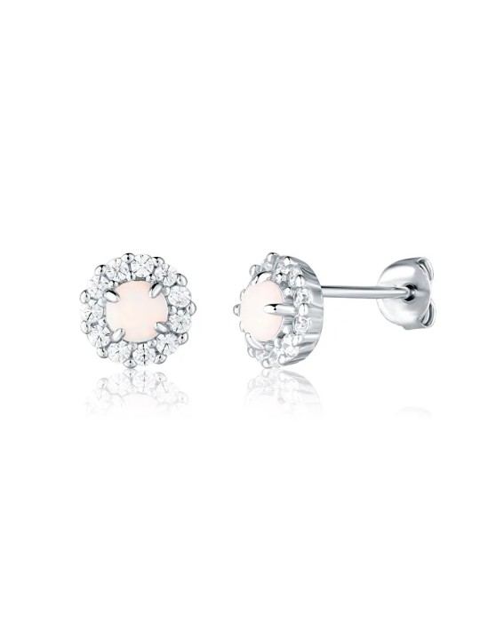 JVD Orecchini in argento scintillante con opale artificiale SVLE3034X61O100 donna