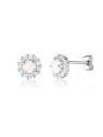 JVD Orecchini in argento scintillante con opale artificiale SVLE3034X61O100 donna