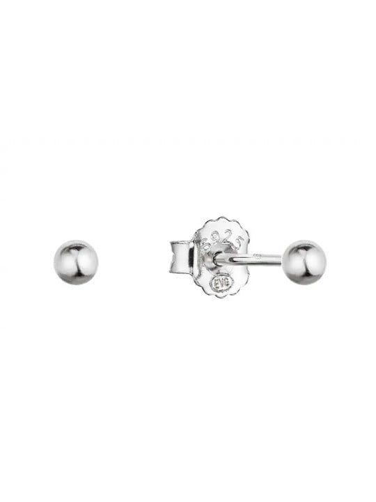 Evolution Group Orecchini a bottone in argento 61013 donna