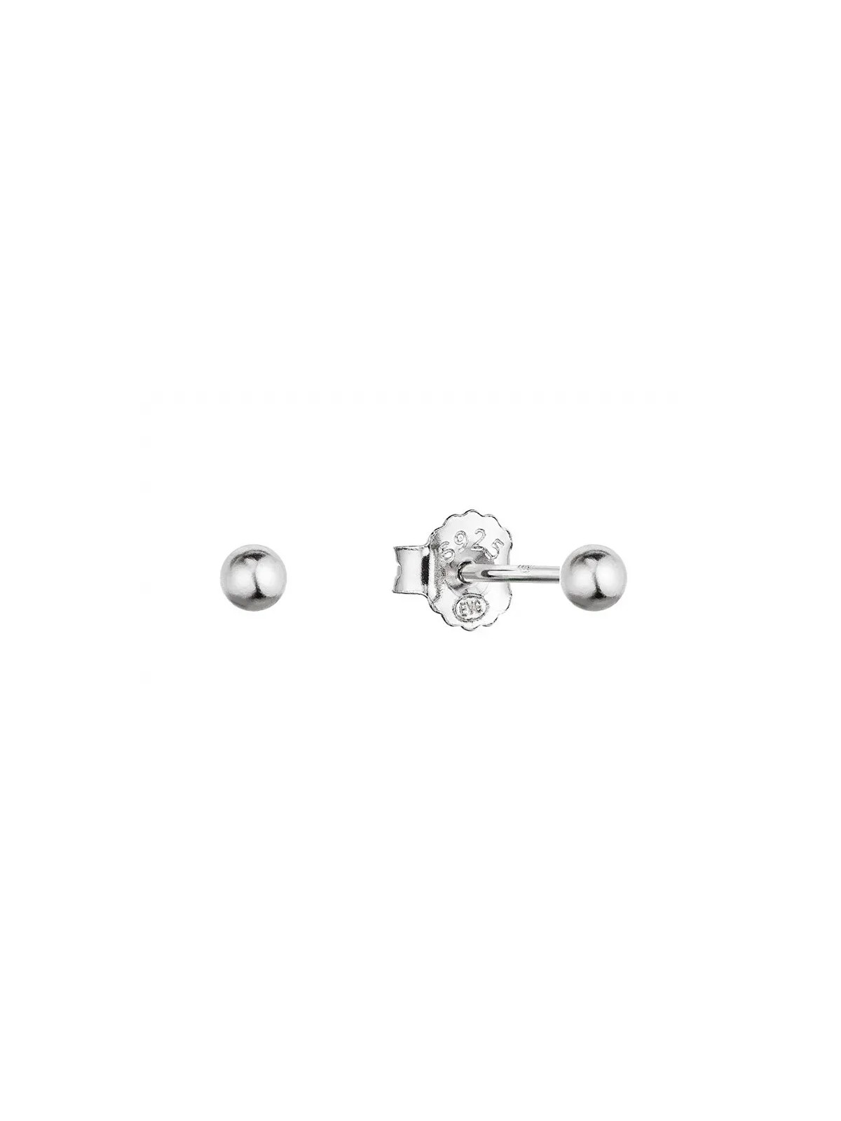 Evolution Group Orecchini a bottone in argento 61013 donna