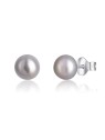 JVD Orecchini in argento con perle SVLE0545XD2P60 - Diametro: 0.7 cm donna
