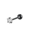 Troli Piercing in titanio abbinato con cuore VSE6015SB-PET donna