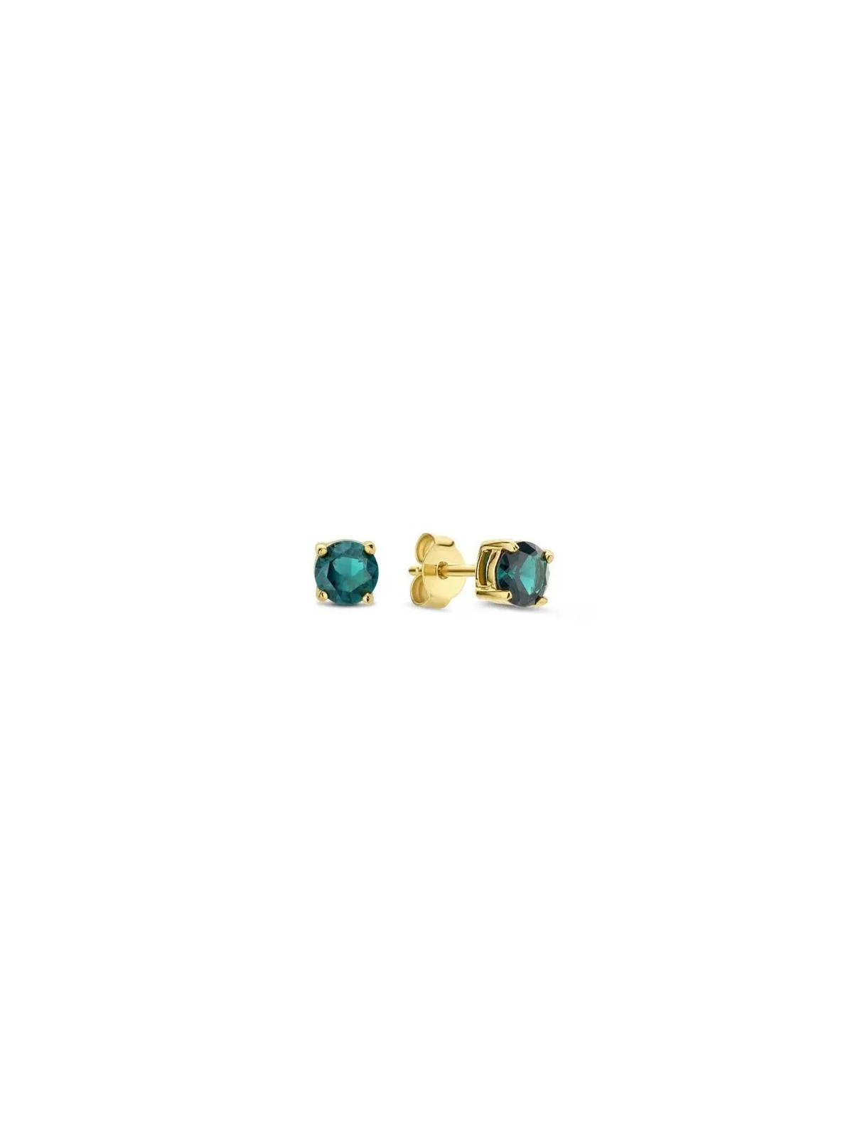 Liu Jo Orecchini placcati oro con zircone verde LJ2568 donna