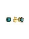Liu Jo Orecchini placcati oro con zircone verde LJ2568 donna