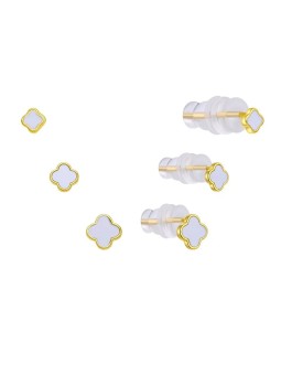 MOISS Set orecchini e bottone placcati oro E0004643 (3 paia di orecchini) donna