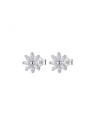Rosato Orecchini a forma di fiore in argento con cubic zirconi Gaia RZGA72 donna