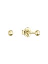 Evolution Group Orecchini placcati oro con pietre 61013 Oro donna