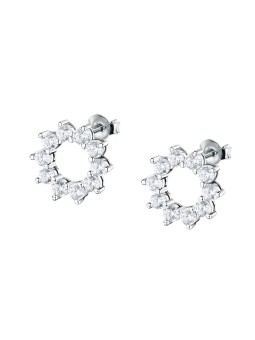 Morellato Orecchini in argento Sole con zirconi cubici Tesori SAIW263 donna