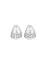 Hot Diamonds Orecchini in argento di design con diamanti e topazi Spritz DE835 donna