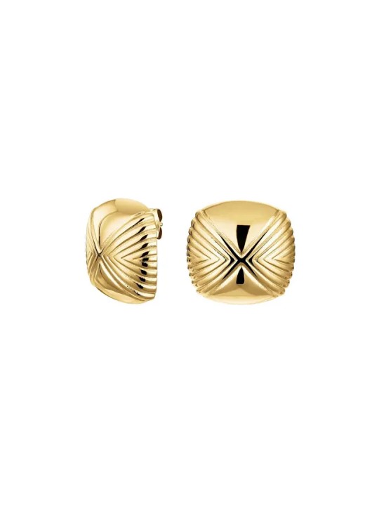 Rosefield Orecchini placcati in oro abbinati JEESG-J962 donna