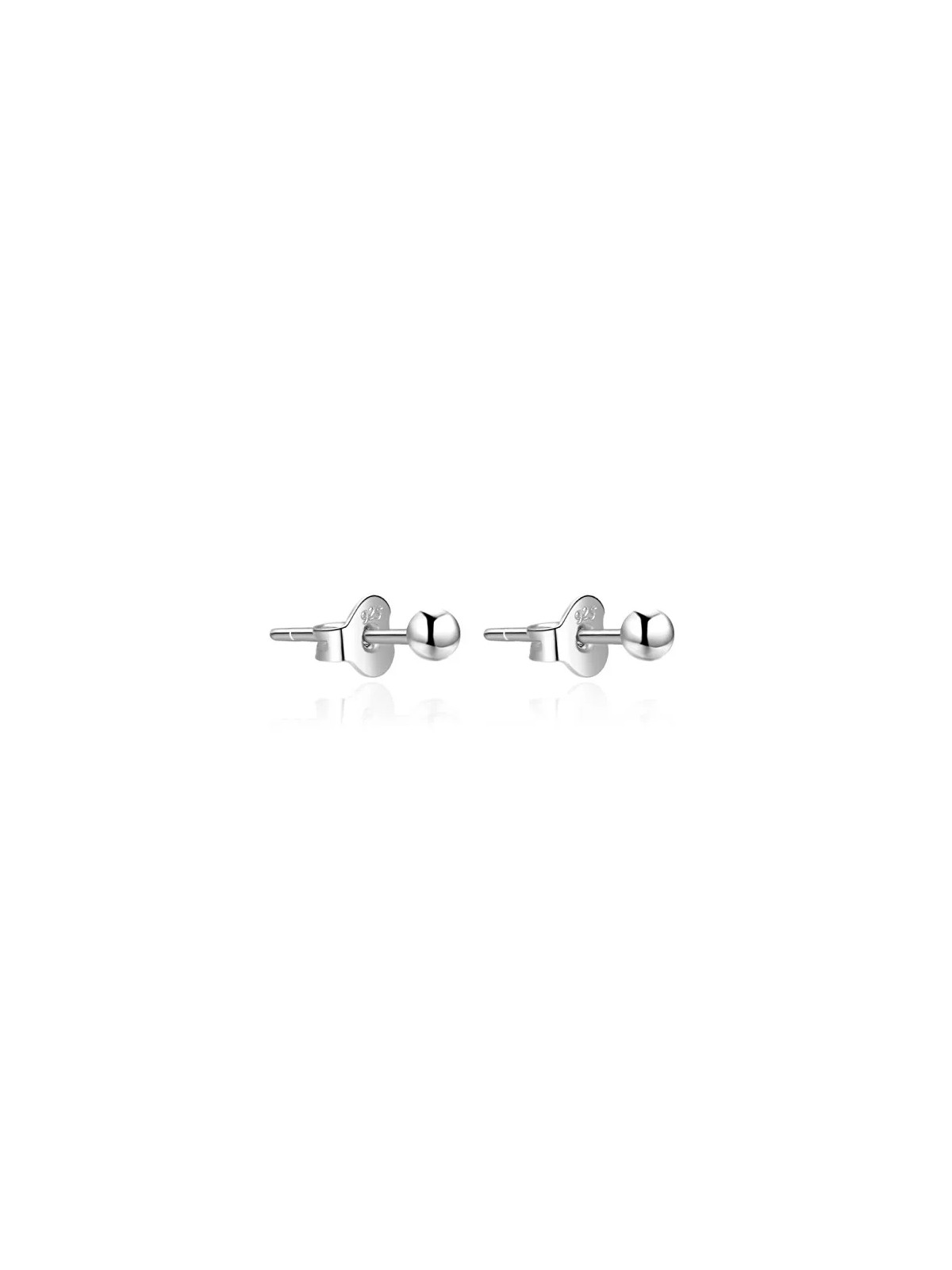 Agato Orecchini e bottone minimalisti in argento AGT-E183P-3 donna